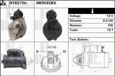 EDR 918270N - Starter www.molydon.hr
