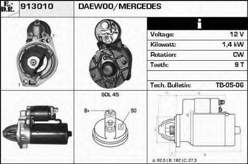 EDR 913010 - Starter www.molydon.hr