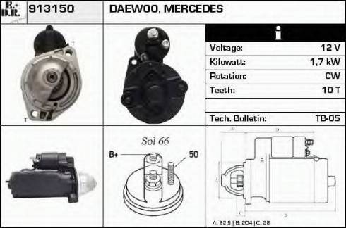 EDR 913150 - Starter www.molydon.hr