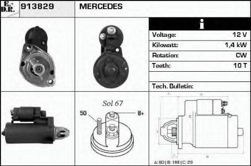 EDR 913829 - Starter www.molydon.hr