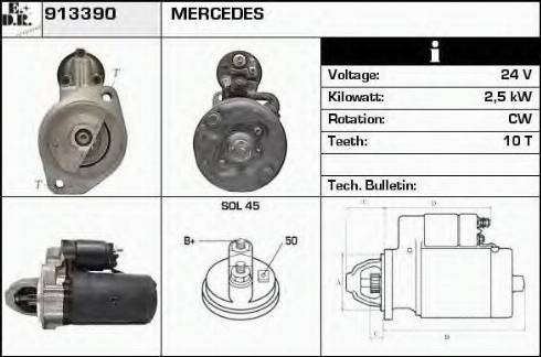 EDR 913390 - Starter www.molydon.hr