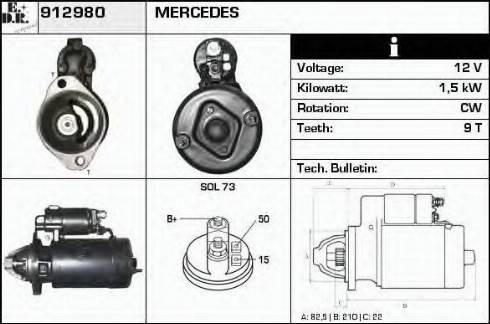 EDR 912980 - Starter www.molydon.hr