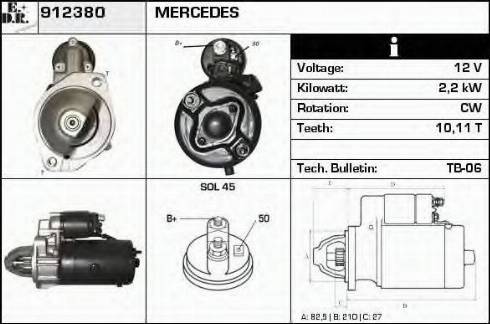 EDR 912380 - Starter www.molydon.hr