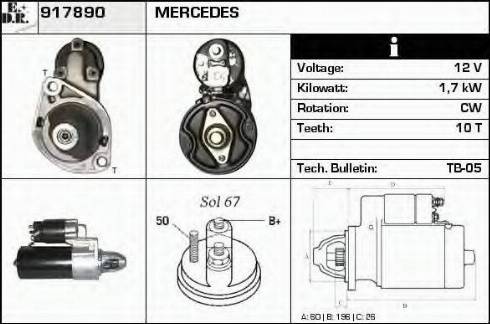 EDR 917890 - Starter www.molydon.hr