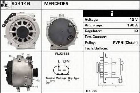 EDR 934146 - Alternator www.molydon.hr