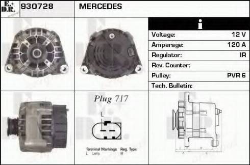 EDR 930728 - Alternator www.molydon.hr