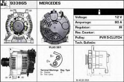EDR 933865 - Alternator www.molydon.hr