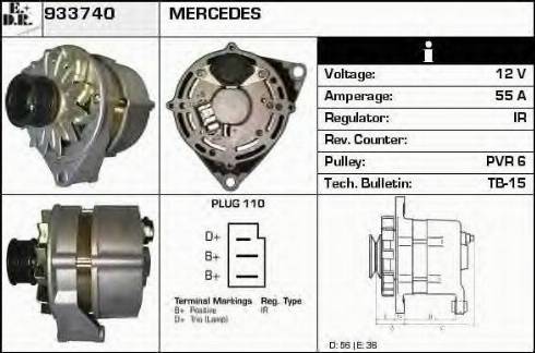 EDR 933740 - Alternator www.molydon.hr