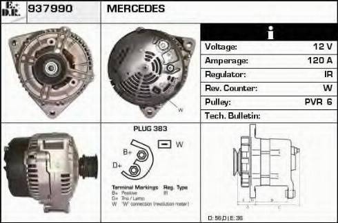 EDR 937990 - Alternator www.molydon.hr