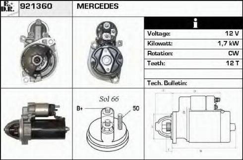 EDR 921360 - Starter www.molydon.hr
