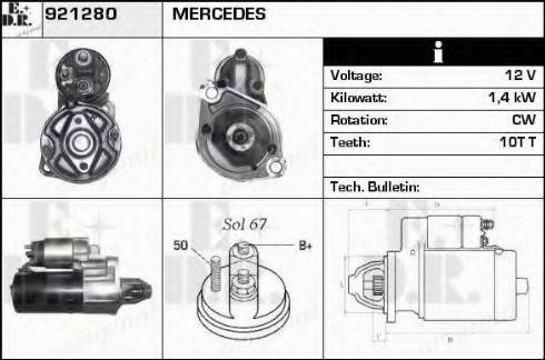 EDR 921280 - Starter www.molydon.hr