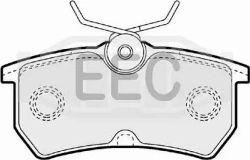 EEC BRP1039 - Komplet Pločica, disk-kočnica www.molydon.hr