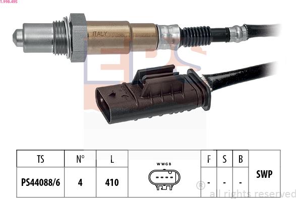 EPS 1.998.495 - Lambda-sonda www.molydon.hr