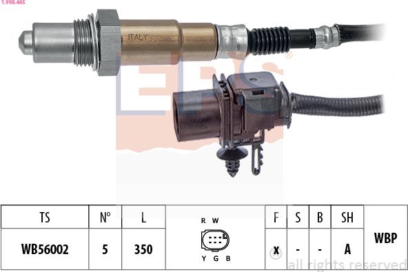 EPS 1.998.465 - Lambda-sonda www.molydon.hr