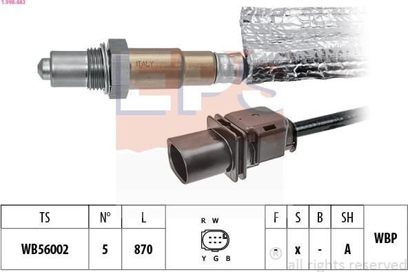 EPS 1.998.483 - Lambda-sonda www.molydon.hr