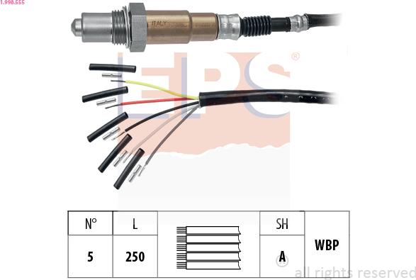 EPS 1.998.555 - Lambda-sonda www.molydon.hr