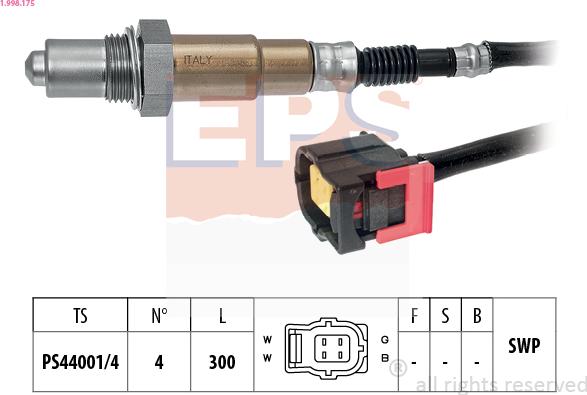 EPS 1.998.175 - Lambda-sonda www.molydon.hr