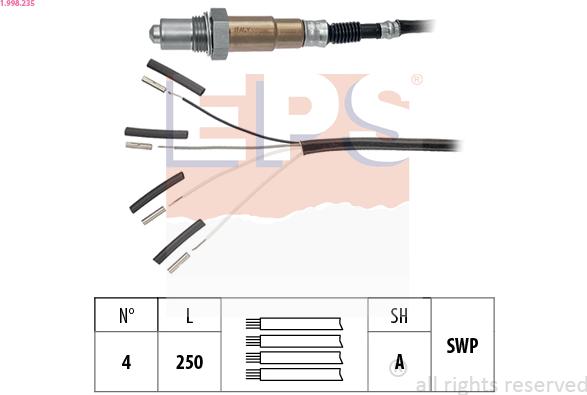 EPS 1.998.235 - Lambda-sonda www.molydon.hr