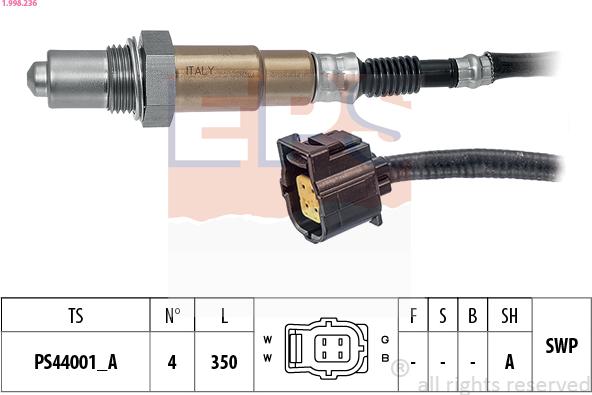 EPS 1.998.236 - Lambda-sonda www.molydon.hr