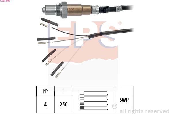 EPS 1.997.007 - Lambda-sonda www.molydon.hr
