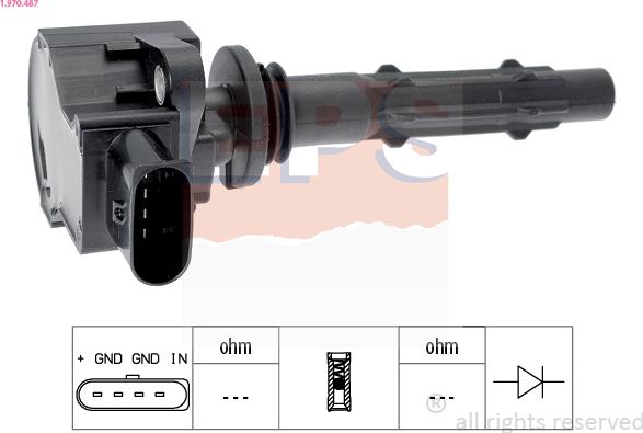 EPS 1.970.487 - Indukcioni kalem (bobina) www.molydon.hr