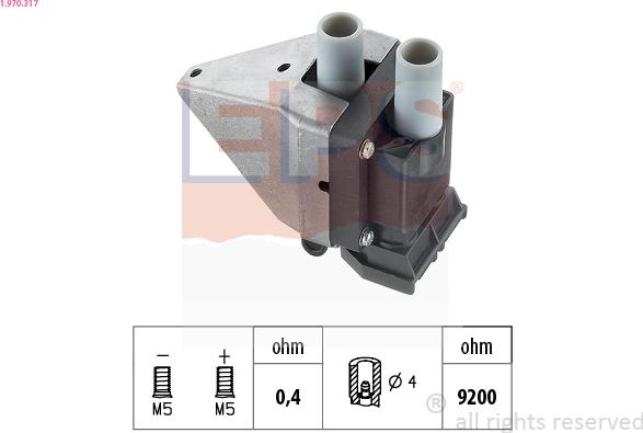 EPS 1.970.317 - Indukcioni kalem (bobina) www.molydon.hr