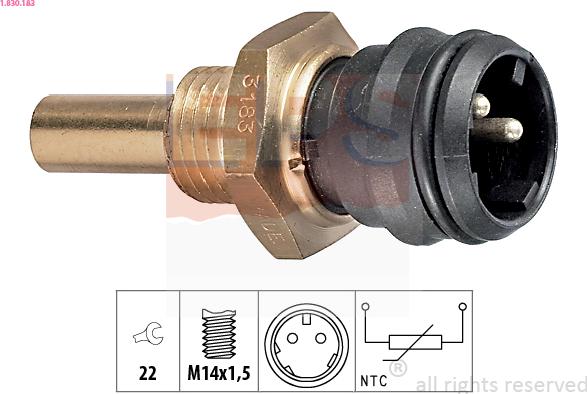 EPS 1.830.183 - Senzor, temperatura rashladne tekućinu www.molydon.hr