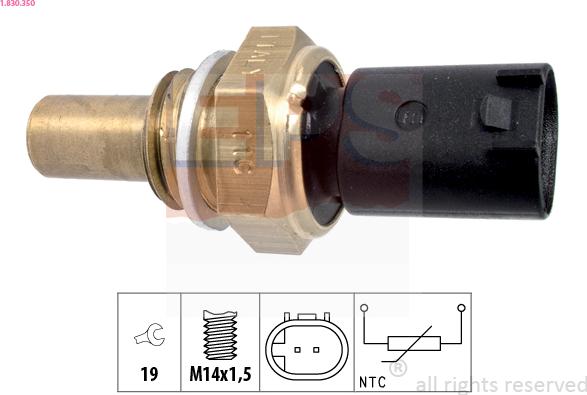 EPS 1.830.350 - Senzor, temperatura ulja www.molydon.hr