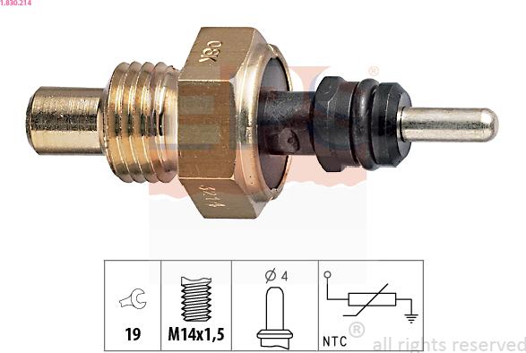 EPS 1.830.214 - Senzor, temperatura rashladne tekućinu www.molydon.hr