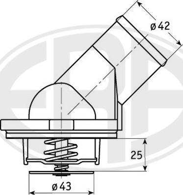 ERA 350354 - Termostat, rashladna tekućinu www.molydon.hr