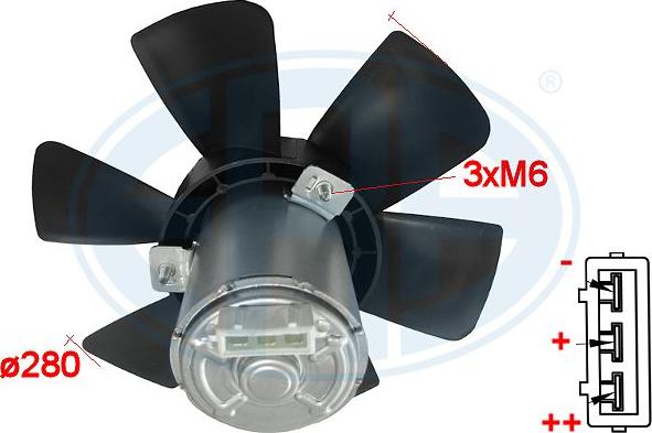 ERA 352021 - Ventilator, hladjenje motora www.molydon.hr