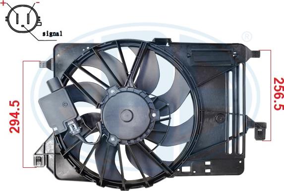 ERA 352139 - Ventilator, hladjenje motora www.molydon.hr
