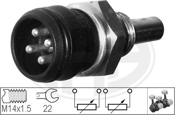ERA 330334 - Senzor, temperatura rashladne tekućinu www.molydon.hr
