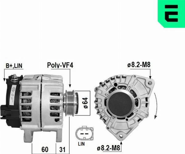 ERA 209697A - Alternator www.molydon.hr