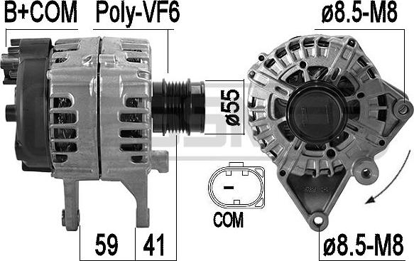 ERA 209607 - Alternator www.molydon.hr