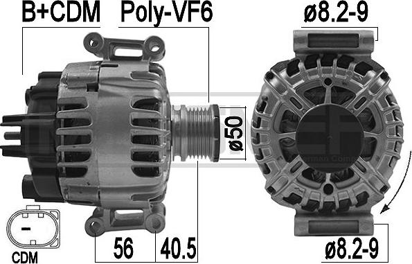 ERA 209166 - Alternator www.molydon.hr