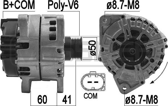 ERA 209172 - Alternator www.molydon.hr