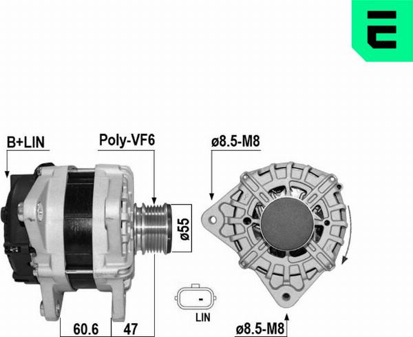 ERA 209761A - Alternator www.molydon.hr