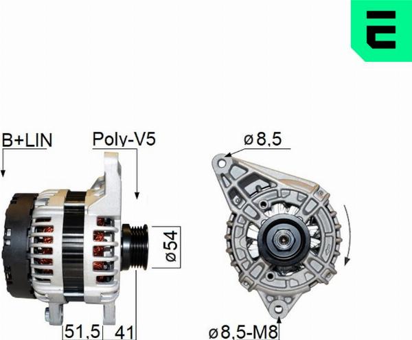 ERA 209767A - Alternator www.molydon.hr
