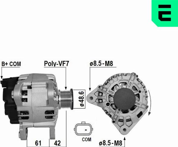 ERA 209728A - Alternator www.molydon.hr