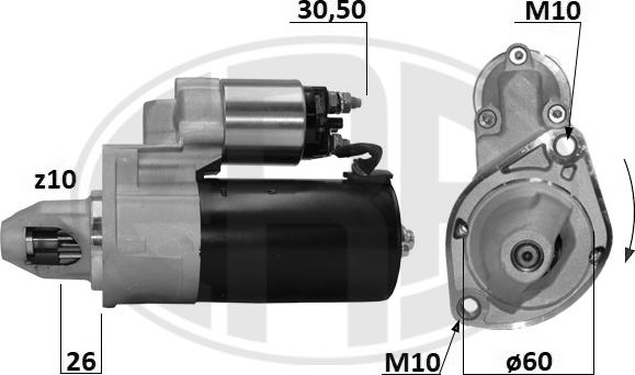 ERA 220947A - Starter www.molydon.hr
