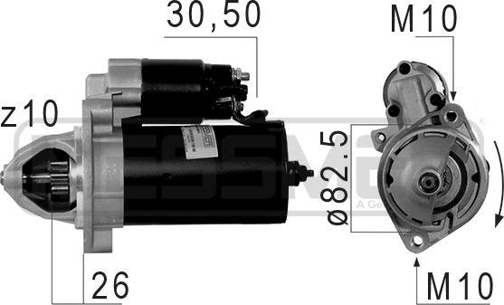 ERA 220029A - Starter www.molydon.hr