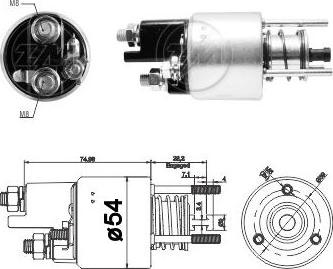 ERA ZM3397 - Elektromagnetni Prekidač, starter www.molydon.hr