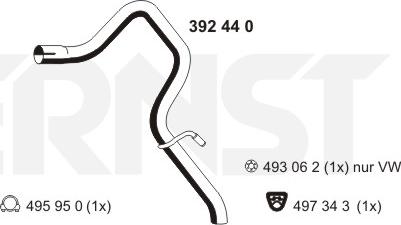 ERNST 392440 - Ispušna cijev www.molydon.hr