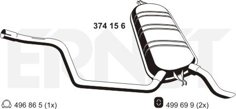 ERNST 374156 - Zadnji Ispušni lonac www.molydon.hr