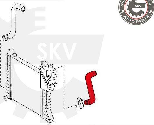 Esen SKV 24SKV343 - Crijevo hladnjaka www.molydon.hr