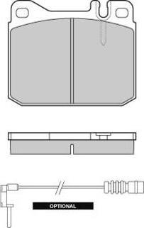E.T.F. 12-0108 - Komplet Pločica, disk-kočnica www.molydon.hr