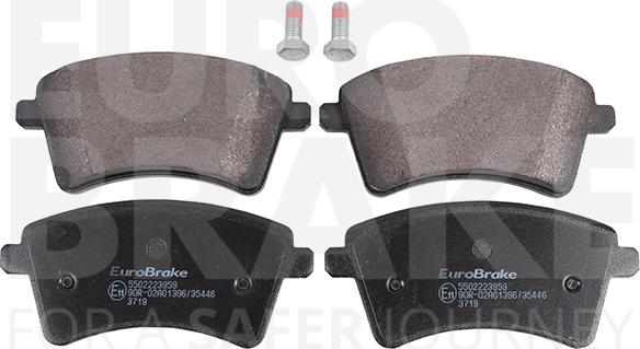 Eurobrake 5502223959 - Komplet Pločica, disk-kočnica www.molydon.hr