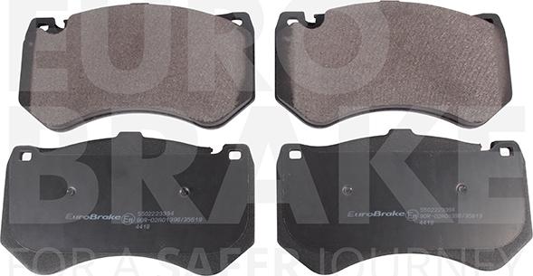 Eurobrake 5502223394 - Komplet Pločica, disk-kočnica www.molydon.hr