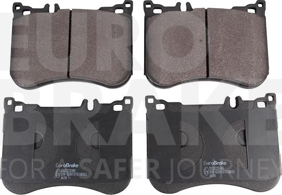 Eurobrake 5502223388 - Komplet Pločica, disk-kočnica www.molydon.hr